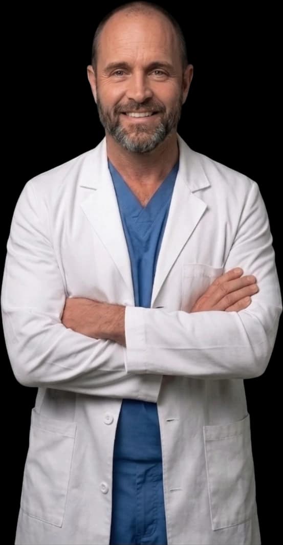 Dr. Oleksandr Berezovskyi, board-certified radiologist